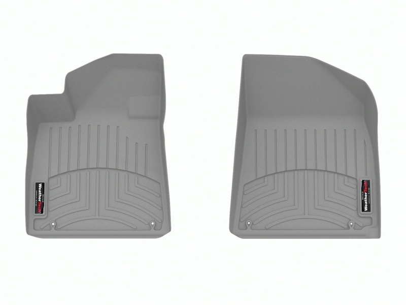 Hyundai Ioniq 6 FloorLiner - Front - WeatherTech - DigitalFit - Grey - `23-`27