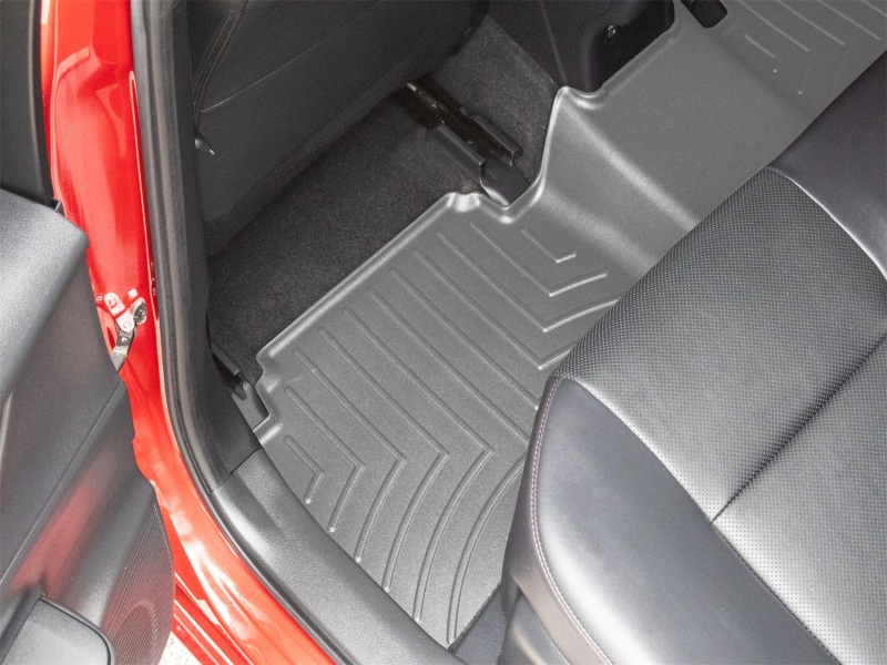 Toyota Prius Prime Floor Mat Set - Rear - WeatherTech - DigitalFit - Grey - `23-`24
