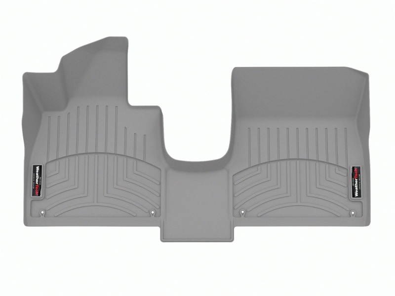 Genesis GV60 Floor Mat Set - Front - WeatherTech - DigitalFit, Over The Hump - Grey - `23-`24