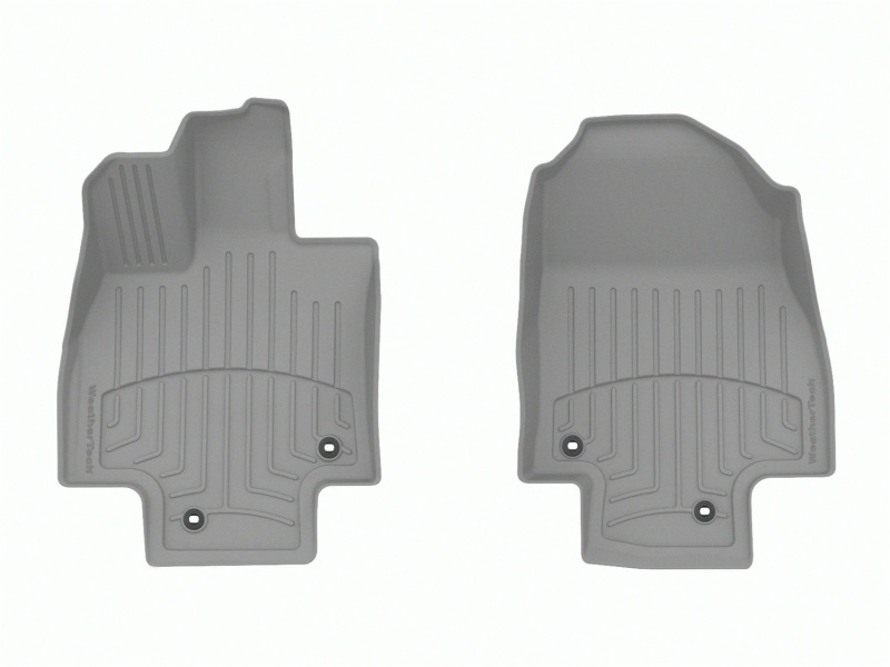 Lexus TX Floor Mats - Front - WeatherTech - FloorLiner HP - Grey - 2024+