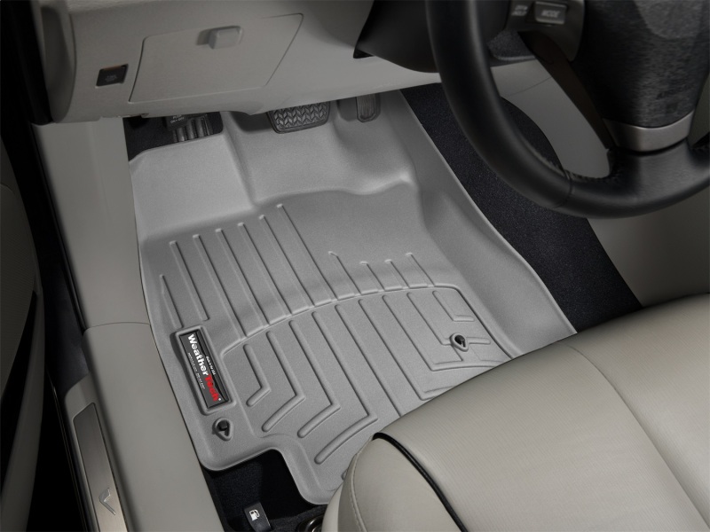 Toyota Venza FloorLiner - Front - WeatherTech - DigitalFit - Grey - `09-`13