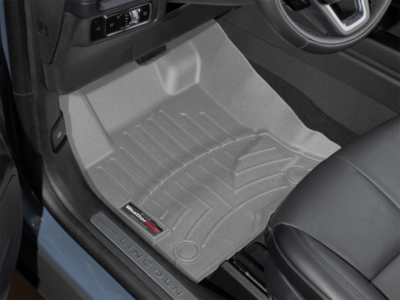 Lincoln Corsair FloorLiner - Front - WeatherTech - DigitalFit - Grey - `21-`26