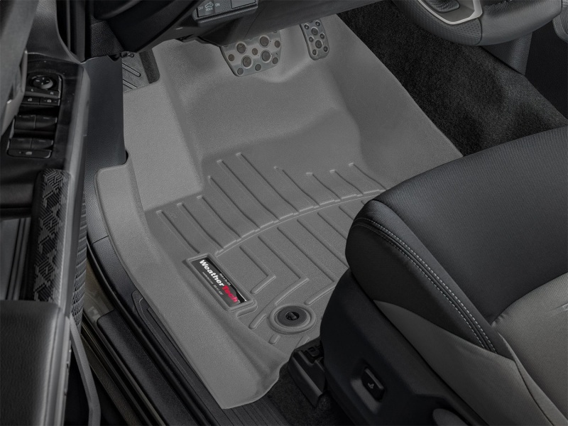 Toyota Tacoma Floor Mats - Front - WeatherTech - FloorLiner DigitalFit - Grey - `24-`26