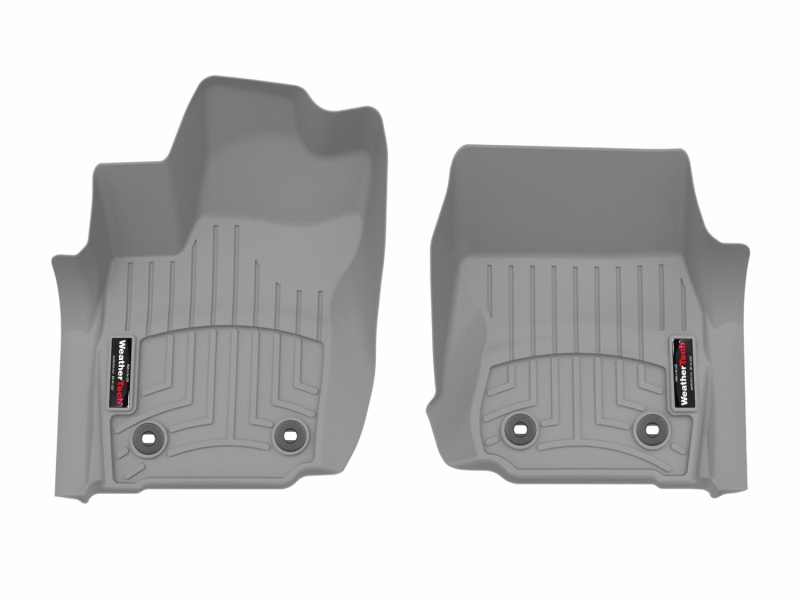 Toyota Tacoma Floor Mats - Front - WeatherTech - FloorLiner DigitalFit - Grey - `24-`26