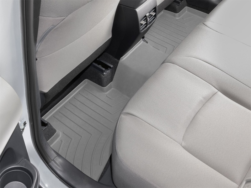 Toyota Tacoma Floor Mats - Rear - WeatherTech - DigitalFit - Grey - `24-`26