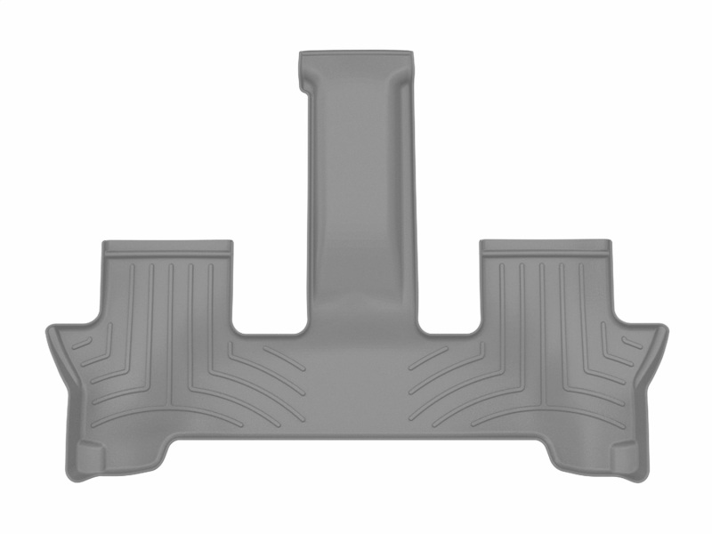 Hyundai Santa Fe 3D FloorMat - Rear - WeatherTech - FloorLiner HP - Grey - `24-`26