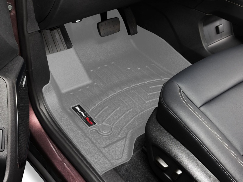 Chevrolet Traverse FloorLiner - Front - WeatherTech - DigitalFit - Grey - `24-`26