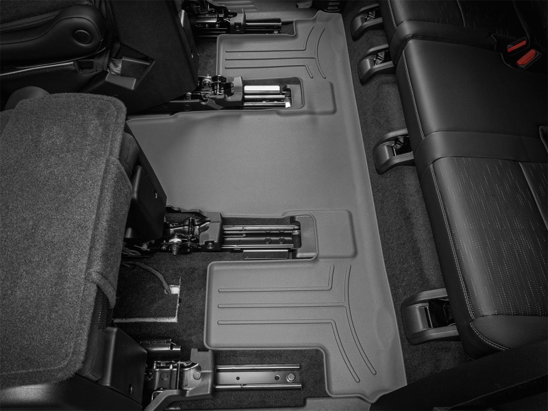 Buick Enclave Floor Mat - Rear - WeatherTech - FloorLiner HP - Grey - `25-`26