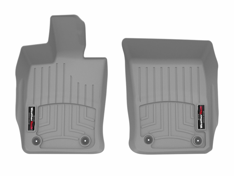 Porsche Panamera FloorLiner - Front - WeatherTech - DigitalFit - Grey - `24-`26