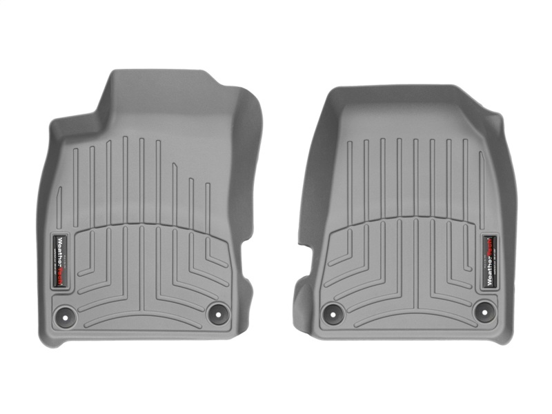 Audi S4 FloorLiner - Front - WeatherTech - DigitalFit - Grey - `02-`08