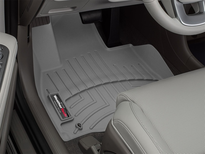 Hyundai Palisade FloorLiner - Front - WeatherTech - DigitalFit - Grey - 2026+