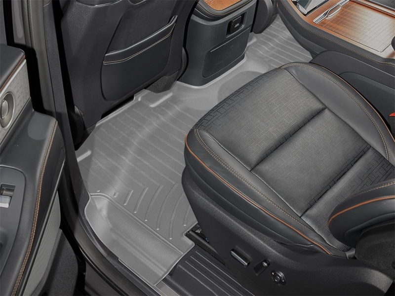 Lincoln Navigator Floor Mats - Rear - WeatherTech - FloorLiner DigitalFit - Grey - `25-`26