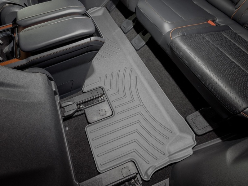 Lincoln Navigator Floor Mat Set - Rear - WeatherTech - DigitalFit - Grey - `25-`26