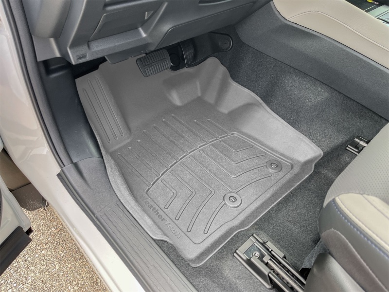 Subaru Forester Floor Mats - Front - WeatherTech - FloorLiner HP - Grey - `25-`26
