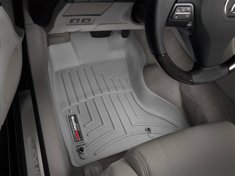 Lexus GS FloorLiner - Front - WeatherTech - DigitalFit - Grey - `06-`12