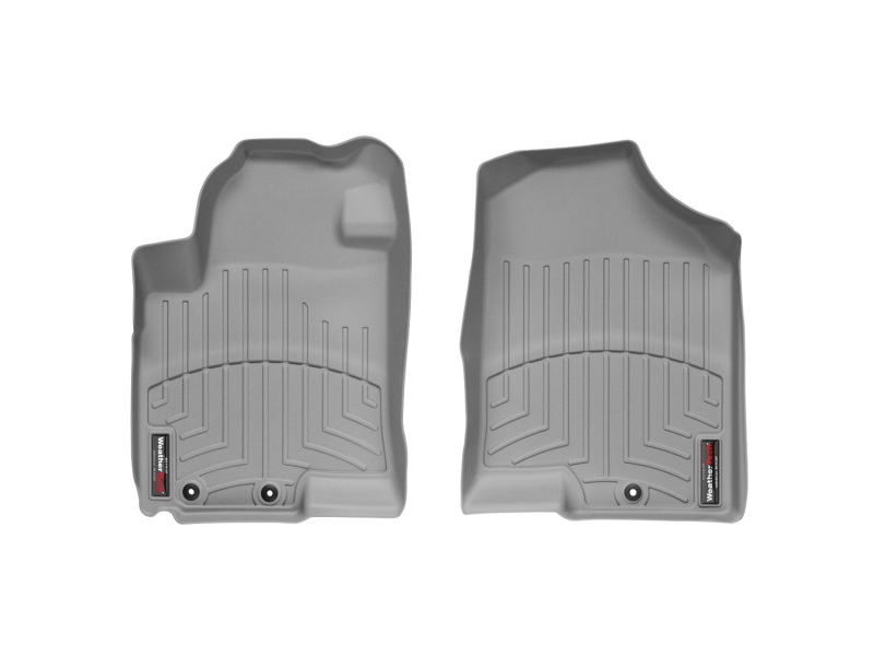 Kia Soul FloorLiner - Front - WeatherTech - DigitalFit - Grey - `10-`13