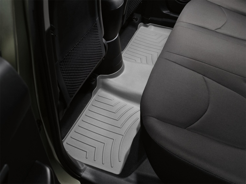 Kia Soul FloorLiner - Rear - WeatherTech - DigitalFit - Grey - 2010