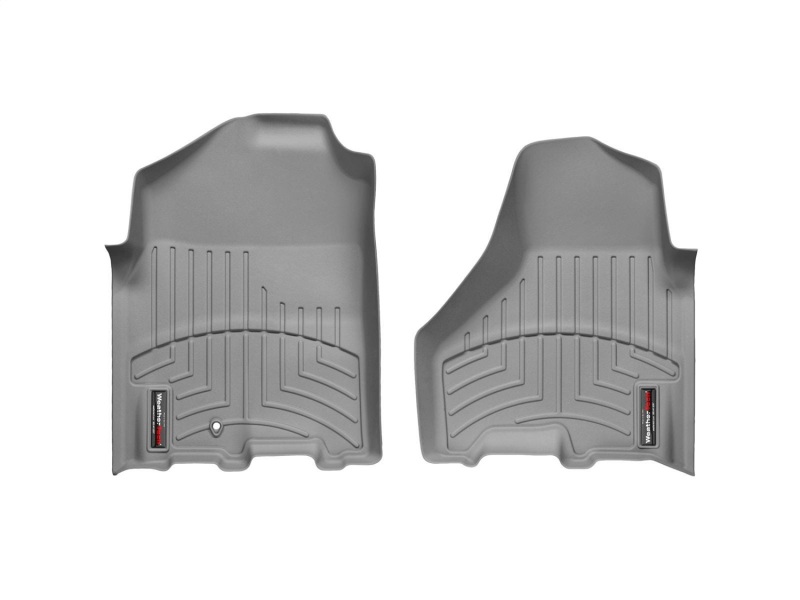Dodge Ram 2500 FloorLiner - Front - WeatherTech - DigitalFit - Grey - `10-`13