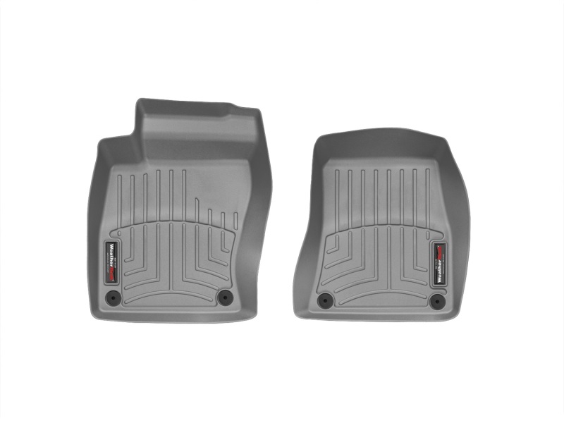 Audi A8 FloorLiner - Front - WeatherTech - DigitalFit - Grey - `06-`10