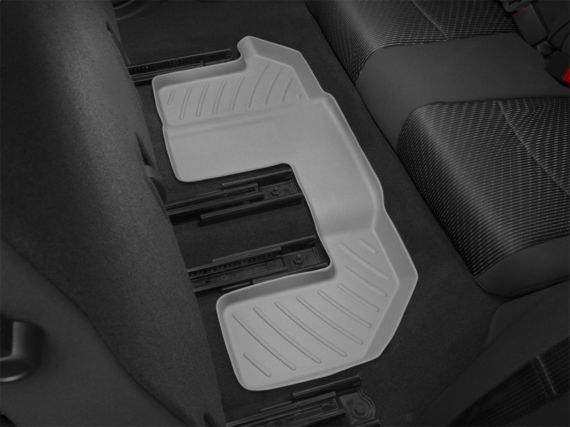 Dodge Journey FloorLiner - Rear - WeatherTech - DigitalFit - Grey - `09-`13