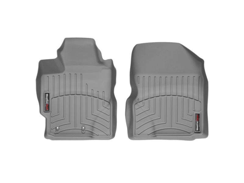 Toyota Yaris Floor Mats - Front - WeatherTech - DigitalFit - Grey - `07-`11