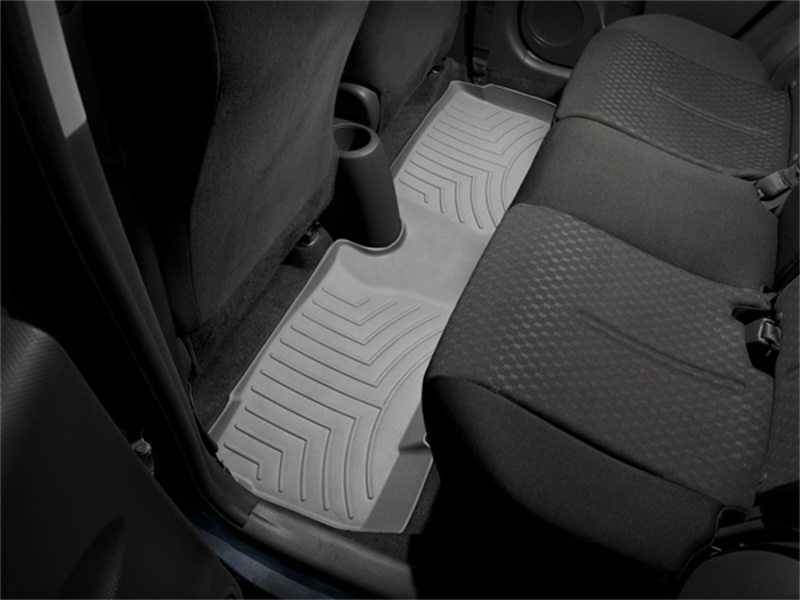 Toyota Yaris FloorLiner - Rear - WeatherTech - DigitalFit - Grey - `07-`11