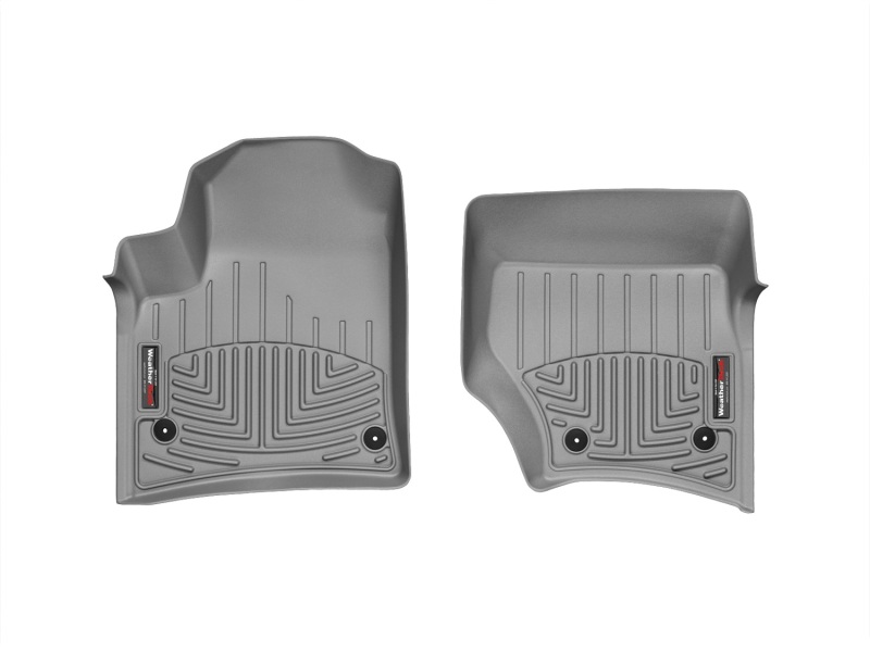 Porsche Cayenne FloorLiner - Front - WeatherTech - DigitalFit - Grey - `03-`10