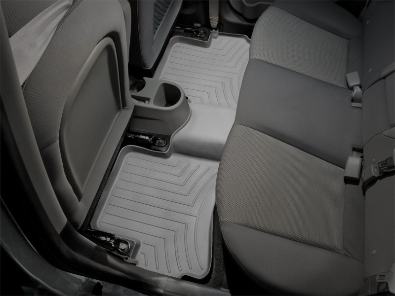 Hyundai Accent FloorLiner - Rear - WeatherTech - DigitalFit - Grey - `05-`11