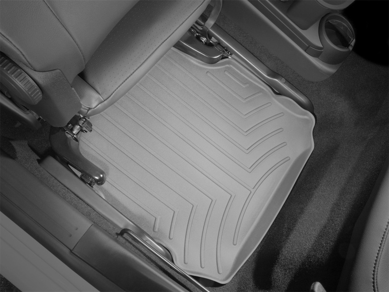 Volkswagen Beetle Floor Mat Set - Rear - WeatherTech - FloorLiner DigitalFit - Grey - `98-`11