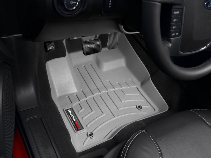Ford Taurus FloorLiner - Front - WeatherTech - DigitalFit - Grey - `10-`27