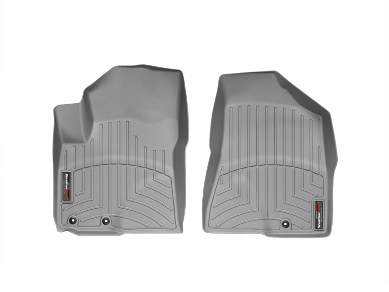 Kia Sorento FloorLiner - Front - WeatherTech - DigitalFit - Grey - `11-`13