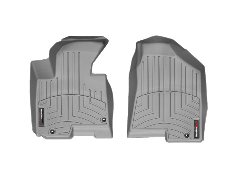 Hyundai Tucson Floor Liner - Front - WeatherTech - DigitalFit - Grey - `10-`13