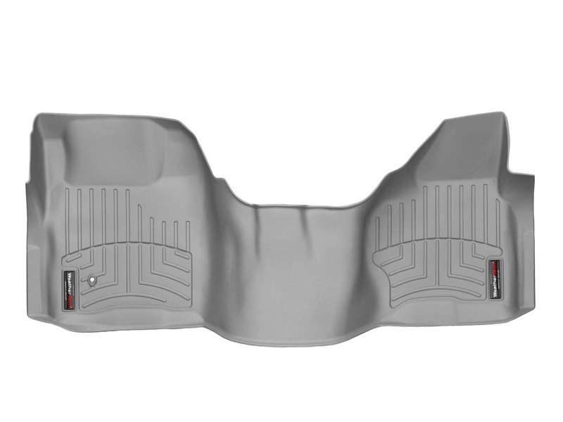 Ford SuperDuty FloorLiner - Front - WeatherTech - DigitalFit - Grey - `08-`10