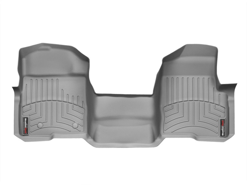 Ford F-150 FloorLiner - Front - WeatherTech - DigitalFit - Grey - `11-`27
