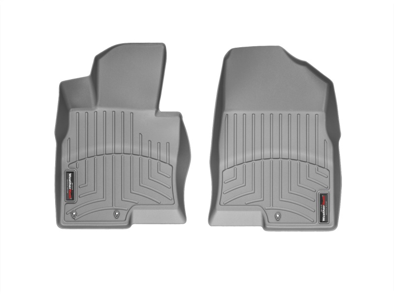 Kia Optima FloorLiner - Front - WeatherTech - DigitalFit - Grey - `11-`27