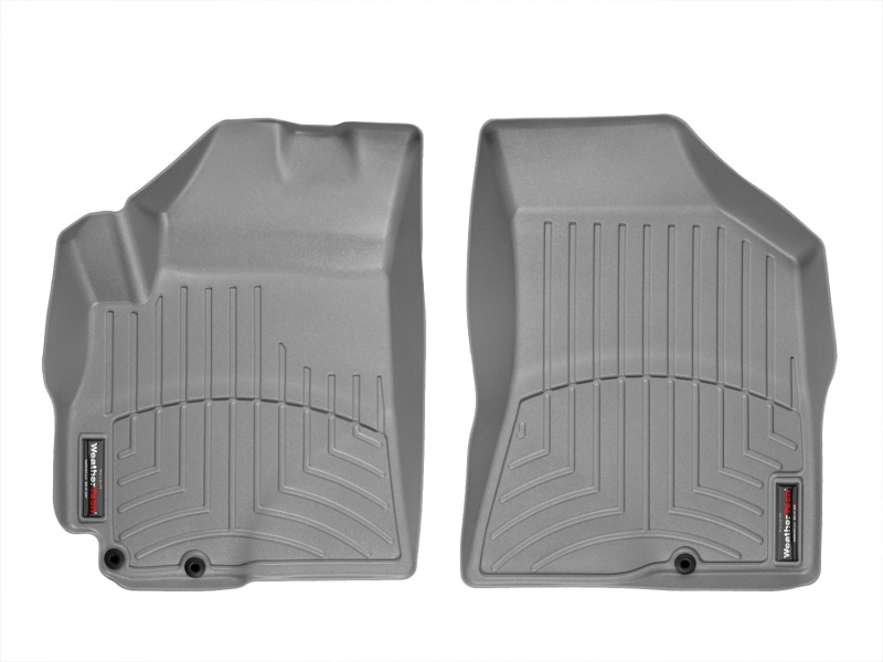 Hyundai Santa Fe FloorLiner - Front - WeatherTech - DigitalFit - Grey - `10-`12