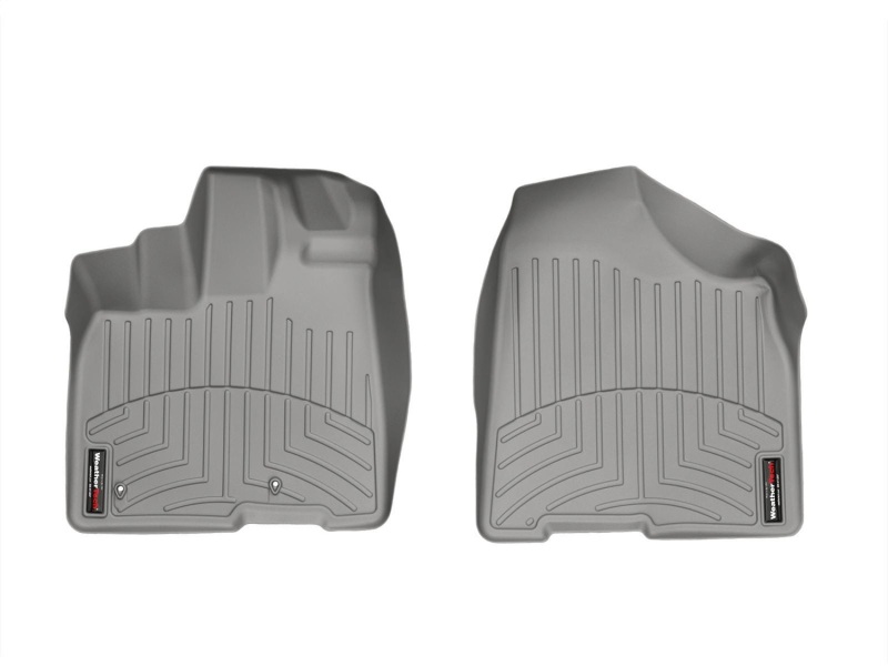Toyota Sienna FloorLiner - Front - WeatherTech - DigitalFit - Grey - `11-`12