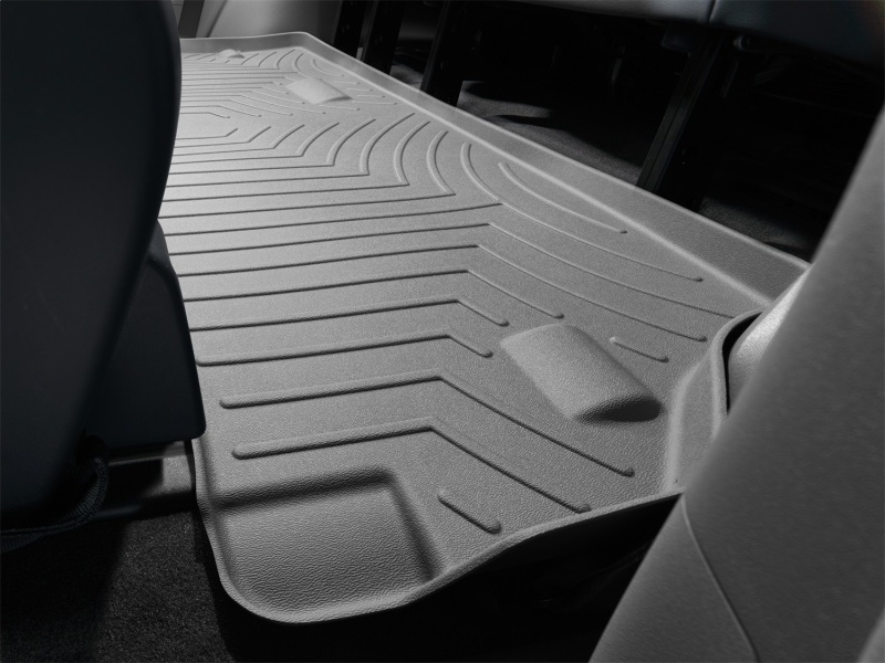 Toyota Sienna Floor Liner - Rear - WeatherTech - DigitalFit - Grey - `11-`27