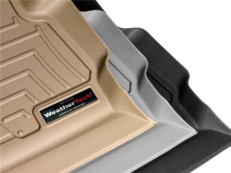 Ford F-450 Floor Liners - Front - WeatherTech - DigitalFit - Grey - `11-`27