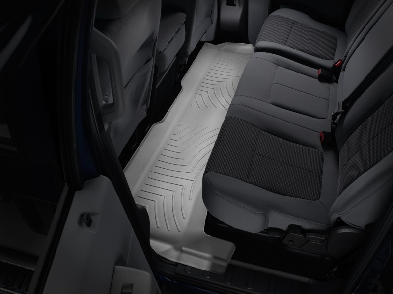 Ford F350 FloorLiner - Rear - WeatherTech - DigitalFit - Grey - `11-`27