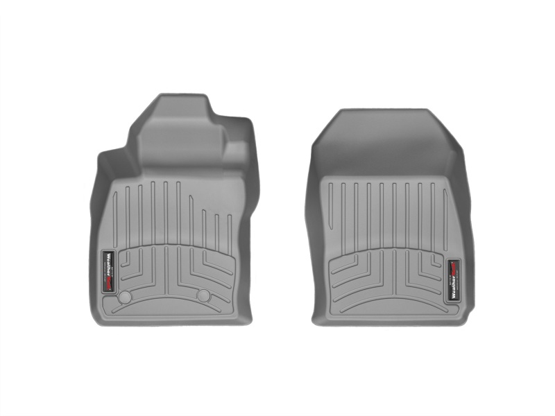 Ford Fiesta FloorLiner - Front - WeatherTech - DigitalFit - Grey - `11-`27