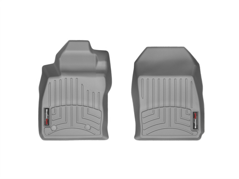 Ford Fiesta FloorLiner - Front - WeatherTech - DigitalFit - Grey - `11-`27