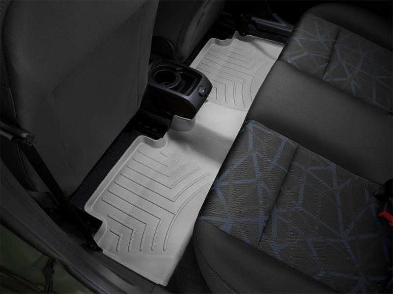 Ford Fiesta FloorLiner - Rear - WeatherTech - DigitalFit - Grey - `11-`27