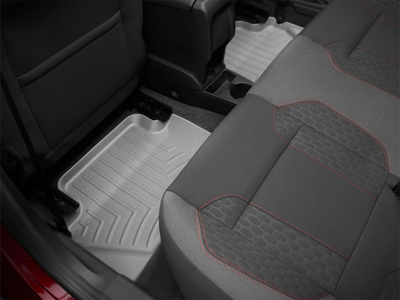 Ford Fiesta Rear FloorLiner - WeatherTech - DigitalFit - Grey - `14-`27