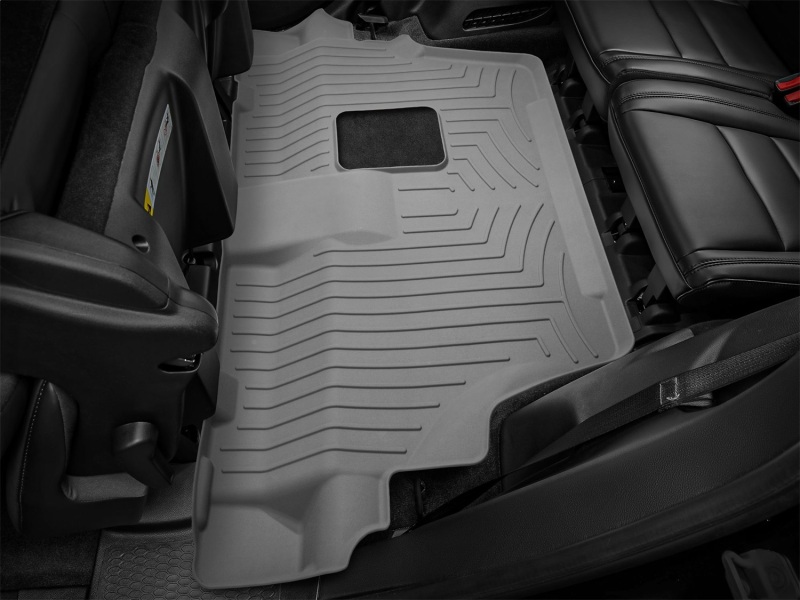 Dodge Durango FloorLiner - Rear - WeatherTech - FloorLiner HP - Grey - `16-`27
