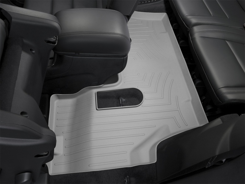 Dodge Durango FloorLiner - Rear - WeatherTech - DigitalFit - Grey - `11-`27