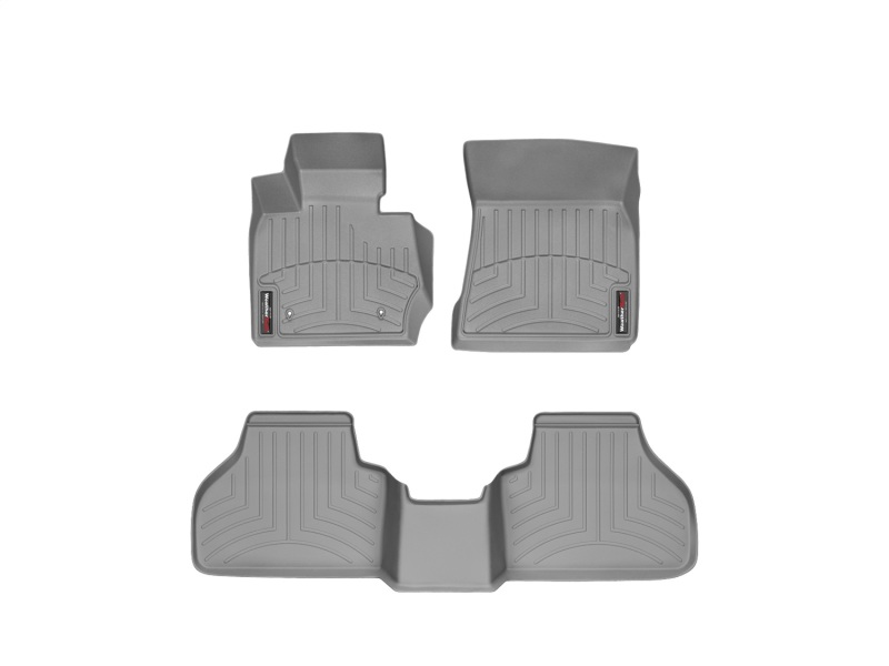 BMW X3 FloorLiner - Front - WeatherTech - DigitalFit - Grey - `11-`27
