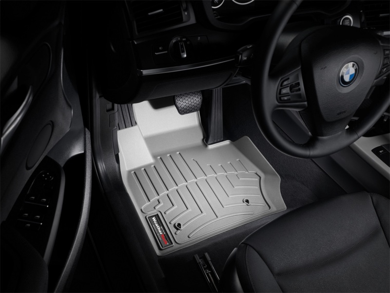 BMW X3 FloorLiner - Front - WeatherTech - DigitalFit - Grey - `11-`27