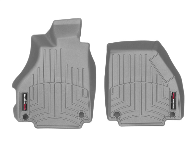 Ferrari 458 Italia FloorLiner - Front - WeatherTech - DigitalFit - Grey - `10-`27
