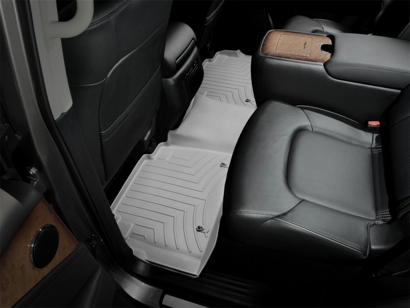 Infiniti QX FloorLiner - Rear - WeatherTech - DigitalFit - Grey - `11-`13